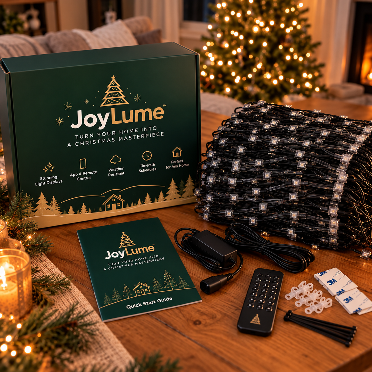 JoyLume™ Smart LED Curtain Lights
